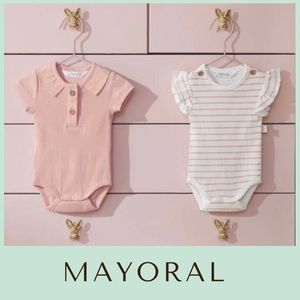 NWT Mayoral Girl’s Eco Bodysuits